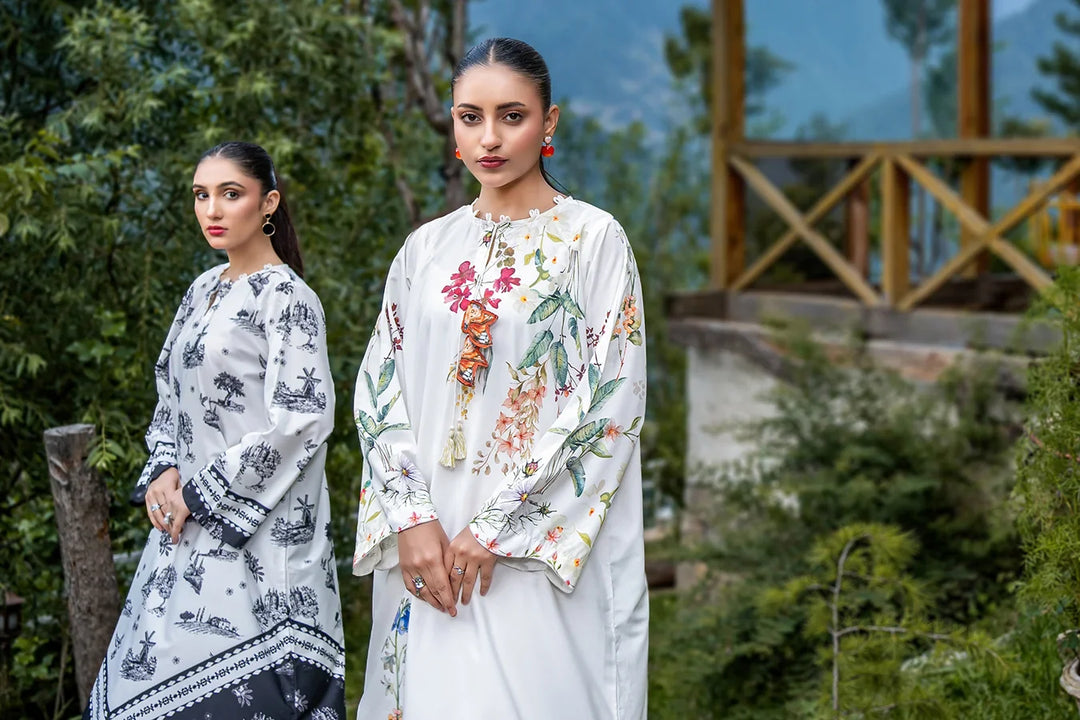 Dhaga Women Pret Printed 1 Piece Soft Crepe LOIS SS25DSP291 - Summer Collection