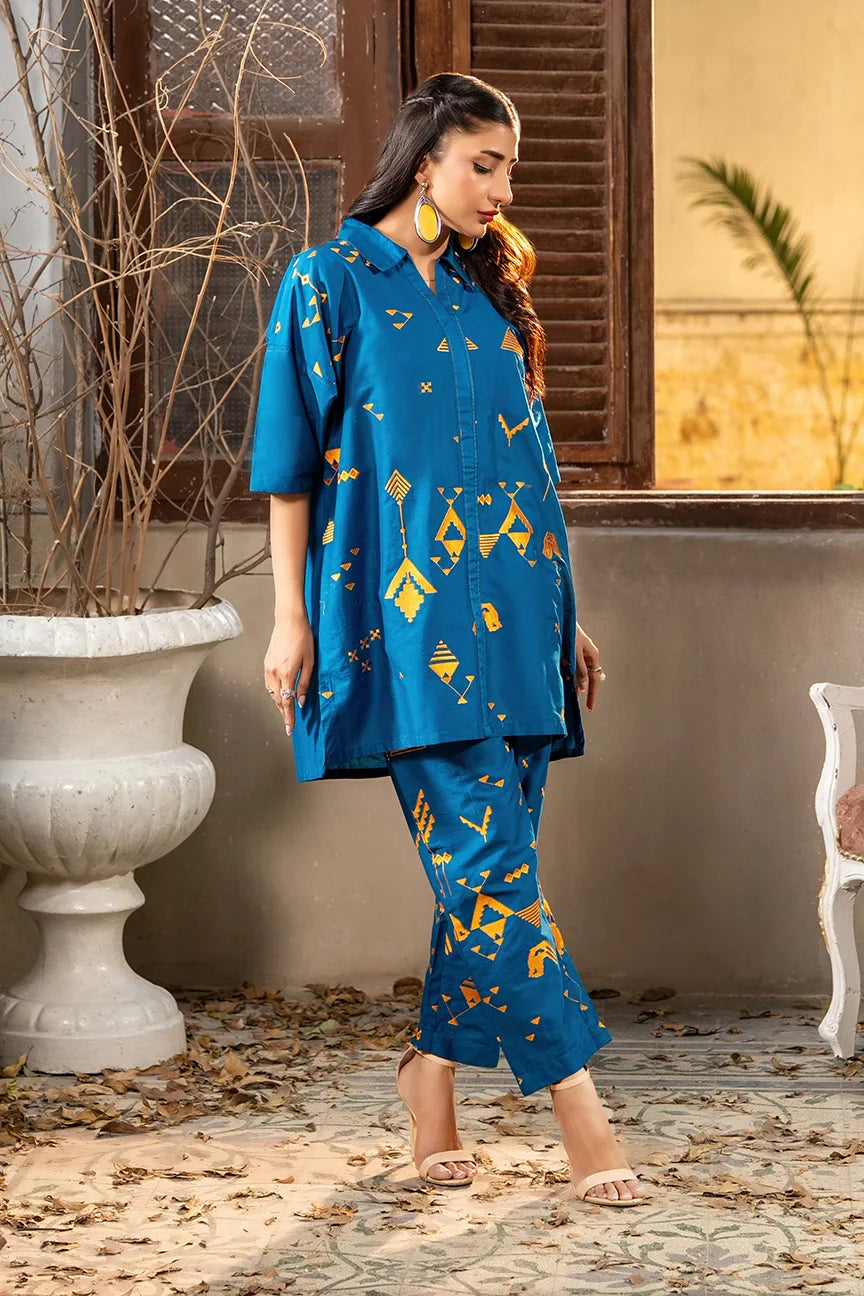 Dhaga Women Pret Embroidered 2 Piece cotton Mid Dream SS25DSE144 - Summer Collection