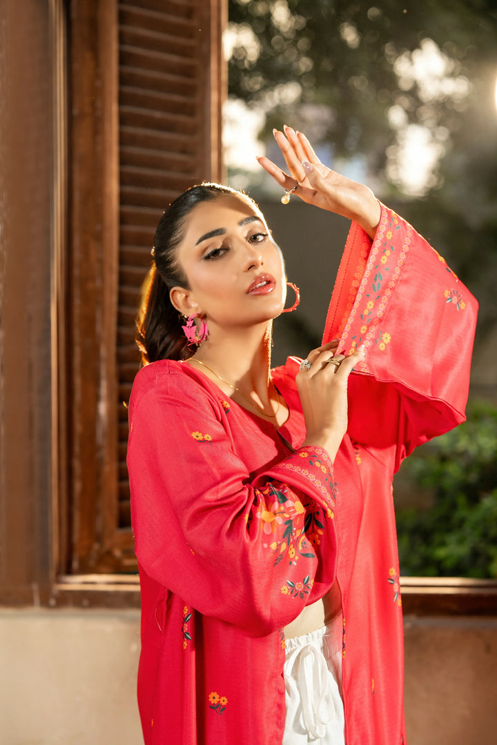 Dhaga Women Pret Printed Herringbone 1 Piece Suit Nyssa SS25SHDP601 - Winter Collection