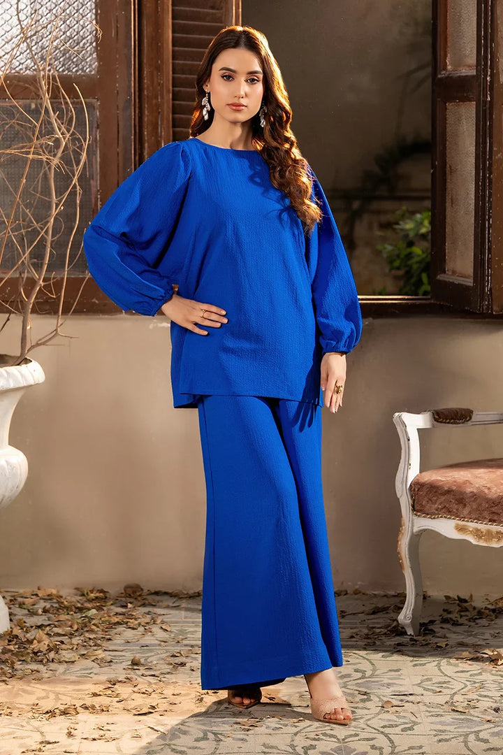 Dhaga Women Pret Printed 2 Piece Seersucker Zehra SS25DSD408 - Summer Collection