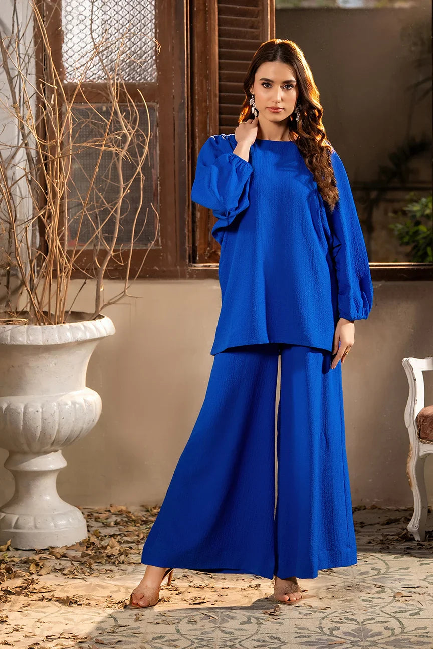 Dhaga Women Pret Printed 2 Piece Seersucker Zehra SS25DSD408 - Summer Collection