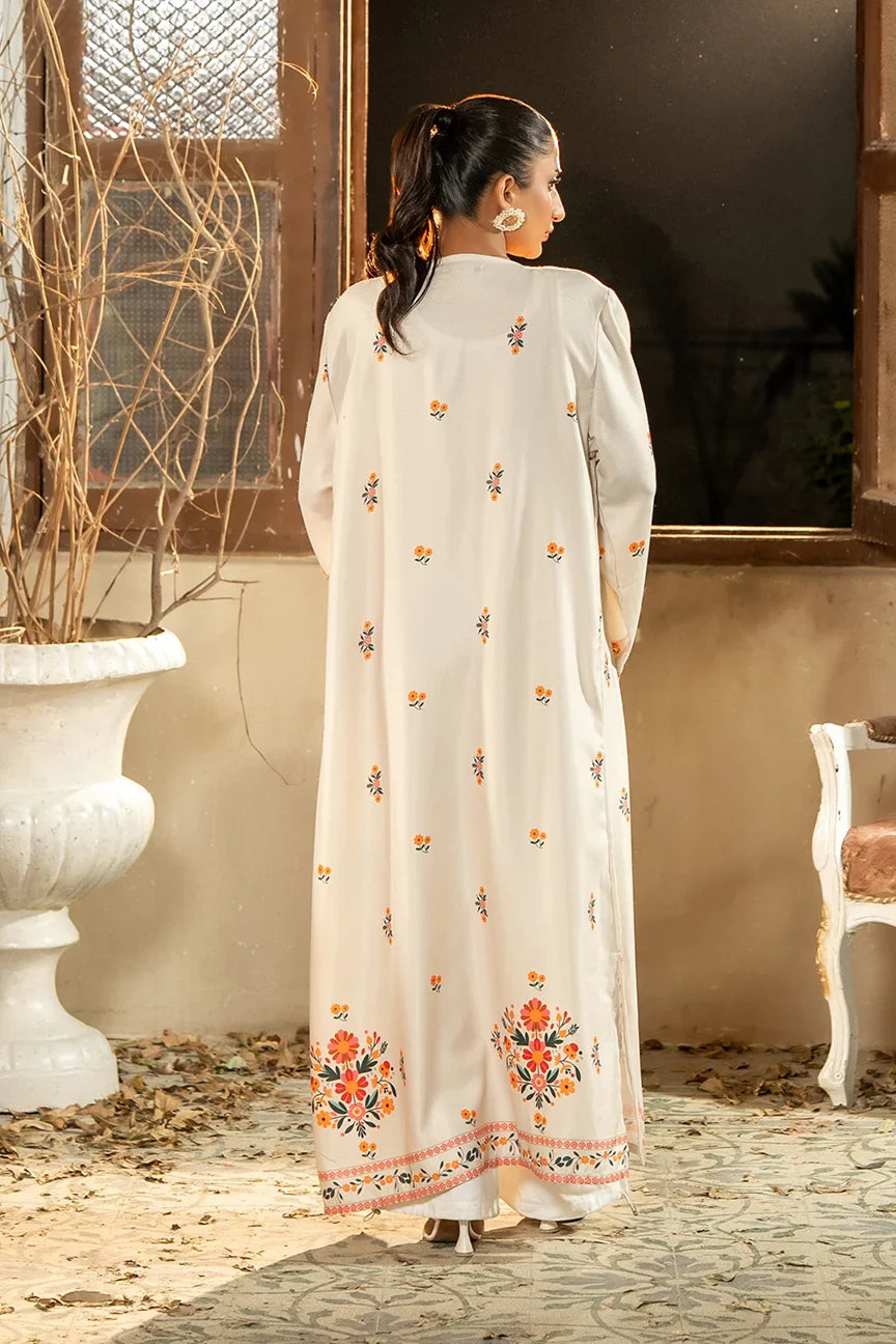 Dhaga Women Pret Printed Herringbone 1 Piece Suit Azian SS25SHDP602 - Winter Collection