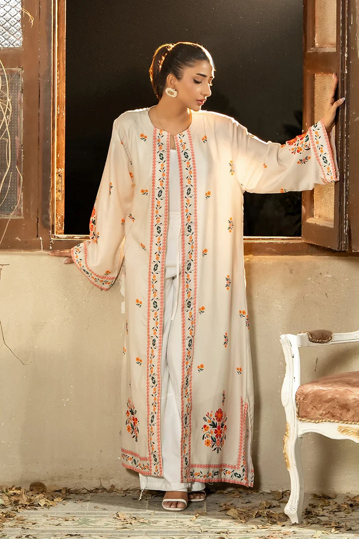 Dhaga Women Pret Printed Herringbone 1 Piece Suit Azian SS25SHDP602 - Winter Collection