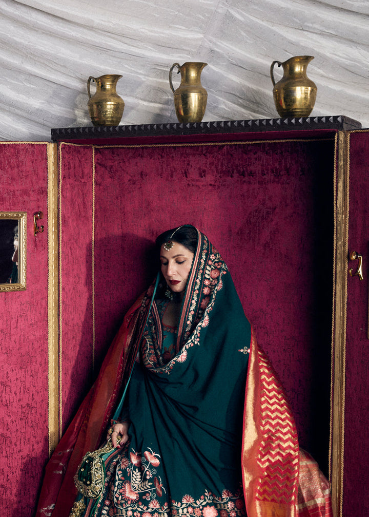 Radha Kishan by Hussain Rehar Unstitched Embroidered Karandi 3 Piece Suit ZEBA - Winter Collection