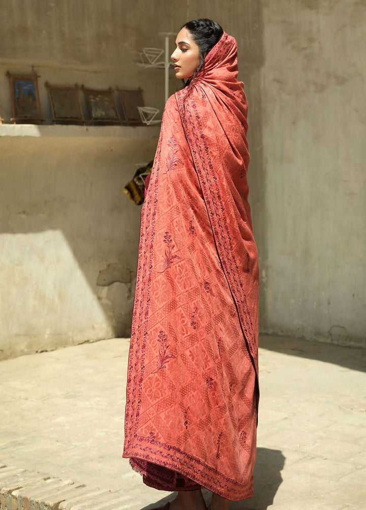 Beneath Bukhara by Mushq Unstitched Embroidered Linen 3 Piece Suit MU26UBBW Bukhara Bloom HUNWI260101 - Winter Collection