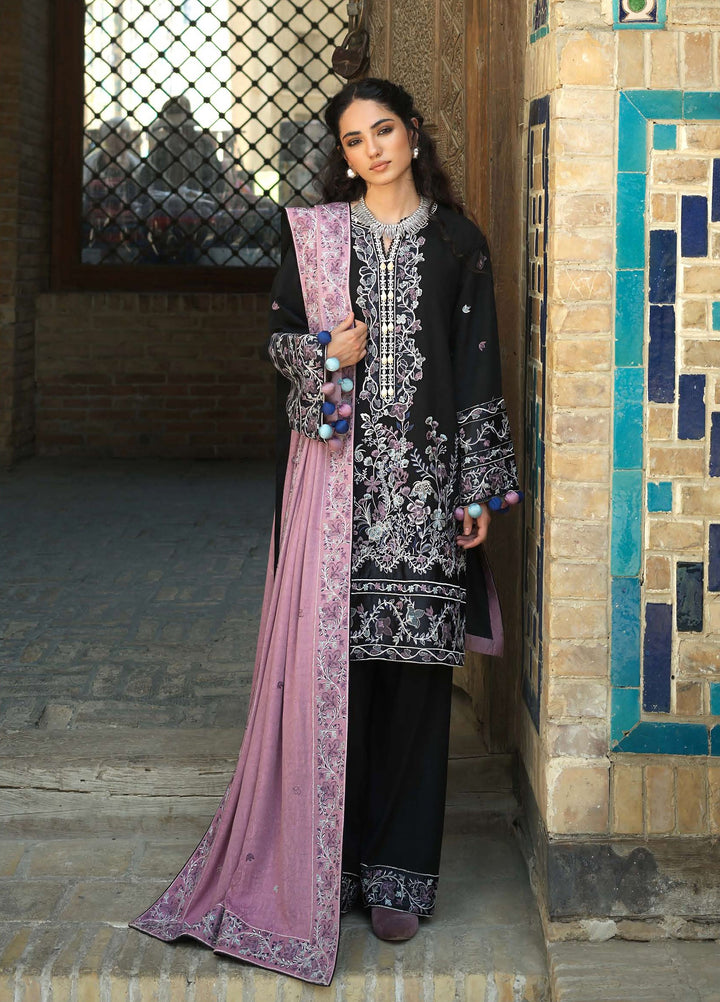 Beneath Bukhara by Mushq Unstitched Embroidered Linen 3 Piece Suit MU26UBBW Bazaar Trail HUNWI260105 - Winter Collection