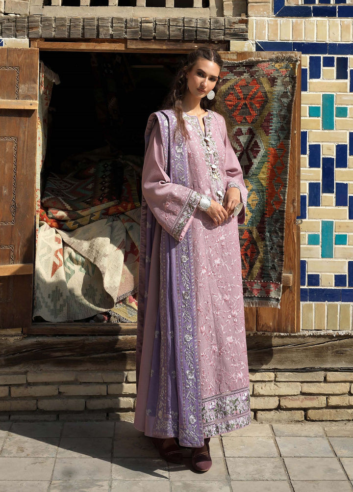 Beneath Bukhara by Mushq Unstitched Embroidered Karandi 3 Piece Suit MU26UBBW Ark Reverie HUNWI260108 - Winter Collection