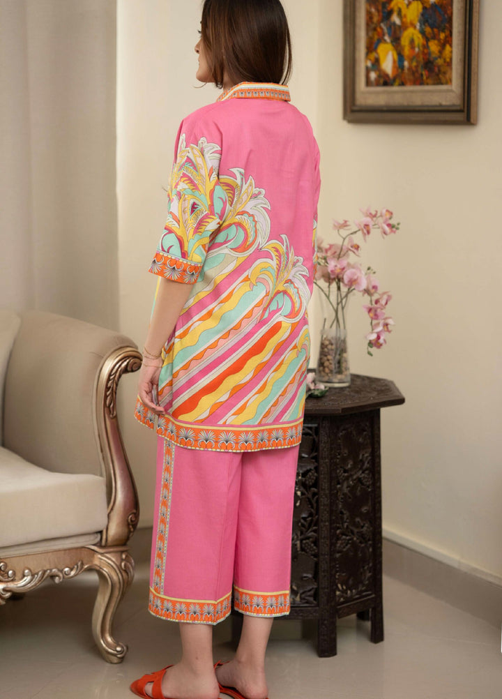 Raniahs by Laaleh RTW Printed Cotton Lawn 2 Piece Suit LAH26PR Hawaiian Rose - Casual Collection