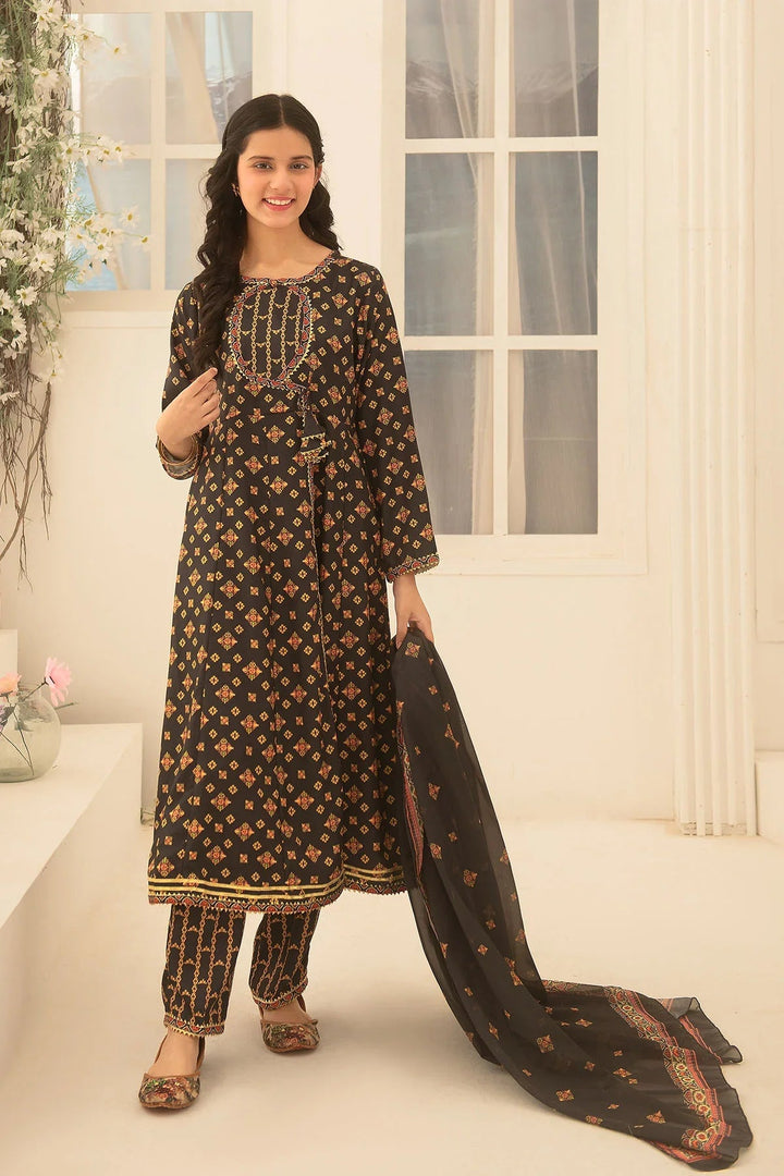 Ochre RTW Printed Girls 3 Piece Herringbone  COR-124 - Summer Collection