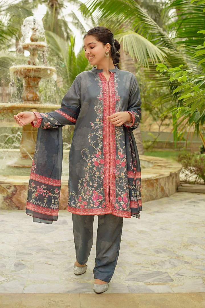 Ochre RTW Printed Girls 3 Piece Herringbone  COR-119 - Summer Collection