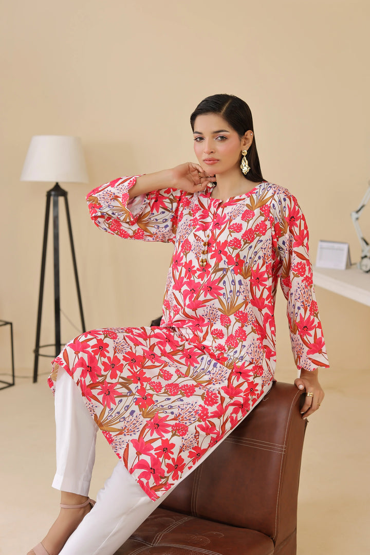 Dhaga Women Pret Printed 1 Piece Poly lawn SS25DKP118 - Summer Collection