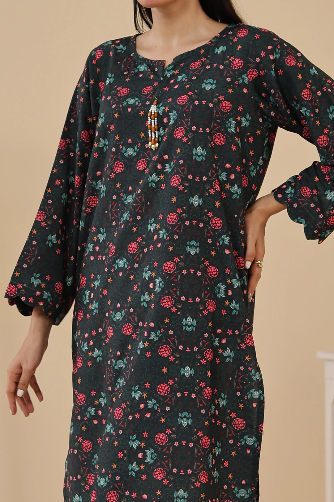 Dhaga Women Pret Printed 1 Piece Poly lawn SS25DKP108 - Summer Collection