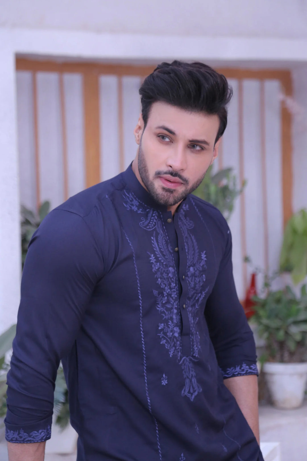 Edge Republic Embroidered Men Kurta Pajama - ER MR 48