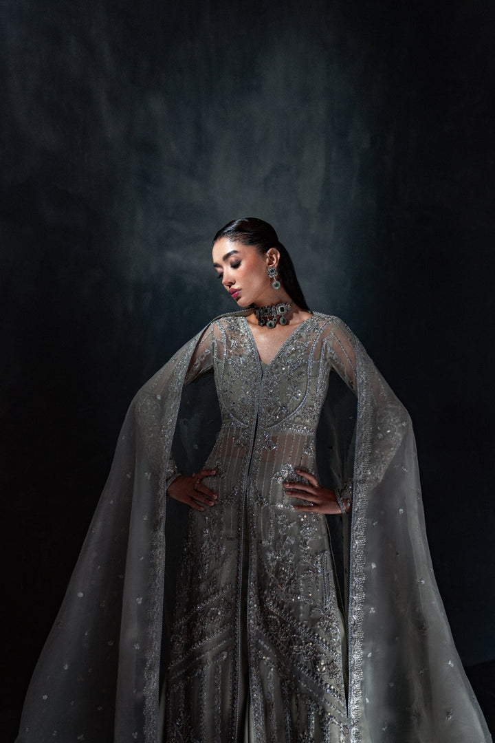 Reve Dore by Enzo RTW Hand work Organza 3 Piece Suit SILVA Wedding Collection