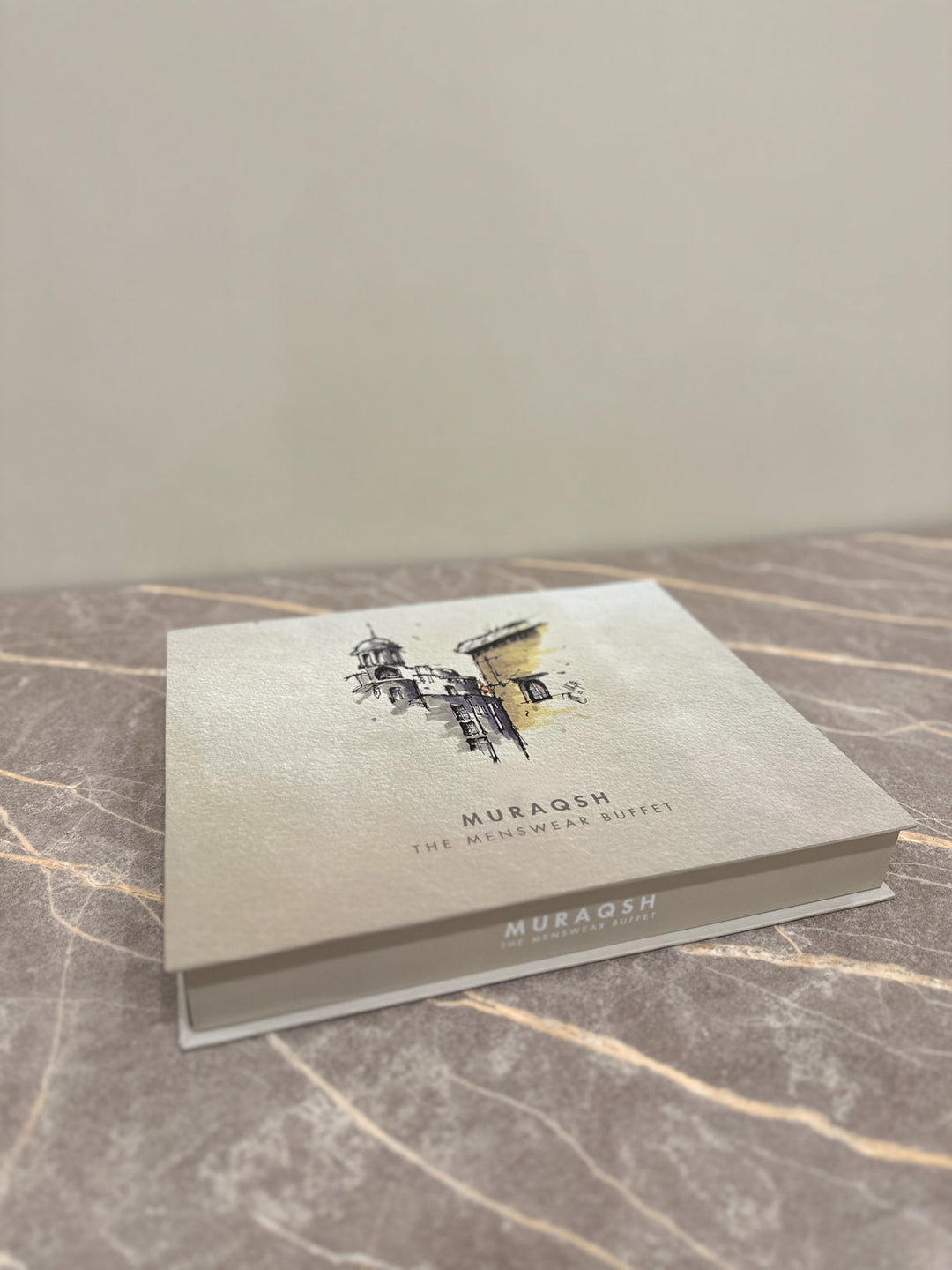 Muraqsh Ready To Wear Solids Cotton Men Premium Gift Box Top Drip off and Textured Grooving in Mint MUR-GIFT-BOX - Summer Collection