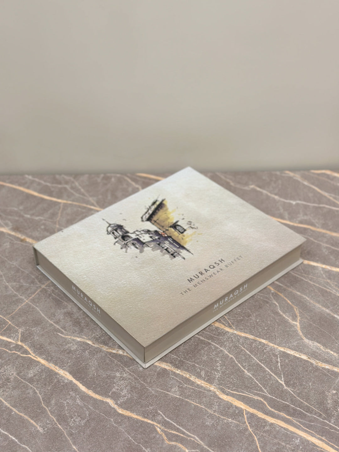 Muraqsh Ready To Wear Solids Cotton Men Premium Gift Box Top Drip off and Textured Grooving in Mint MUR-GIFT-BOX - Summer Collection