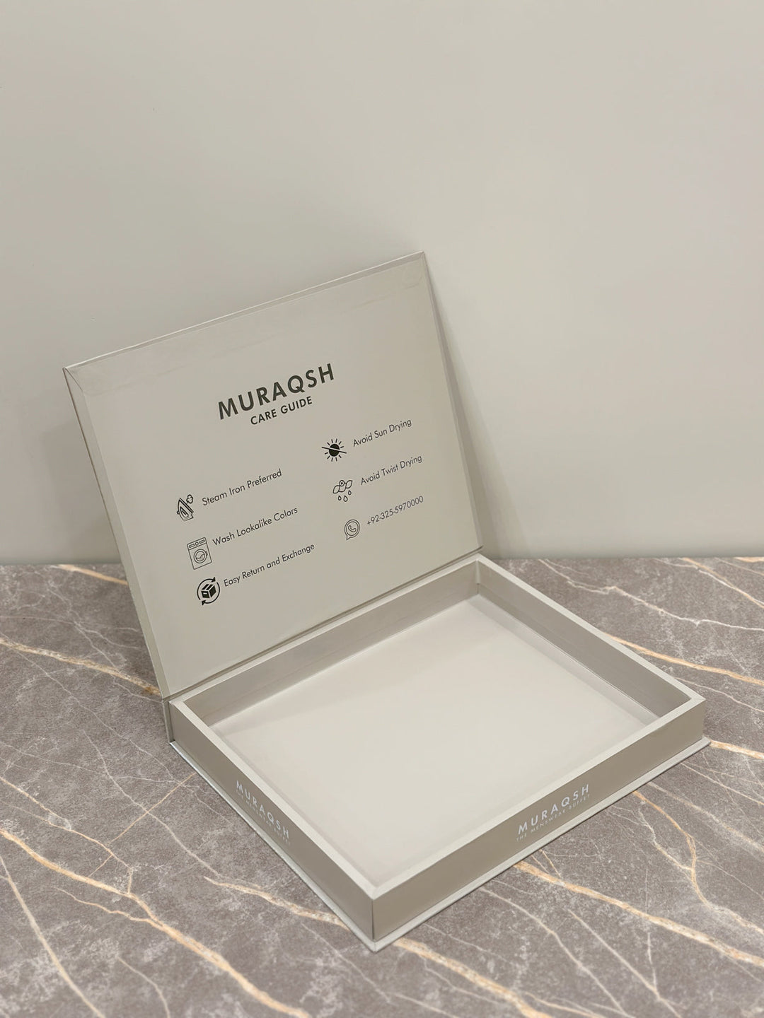 Muraqsh Ready To Wear Solids Cotton Men Premium Gift Box Top Drip off and Textured Grooving in Mint MUR-GIFT-BOX - Summer Collection