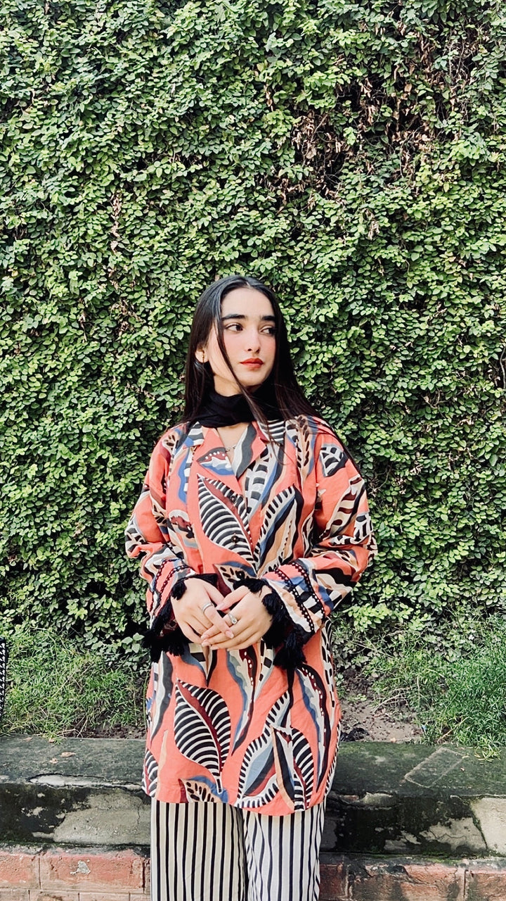 Urban Cut RTW Printed Cotton Co-Ord Sets Suit C-2 - Casual Collection