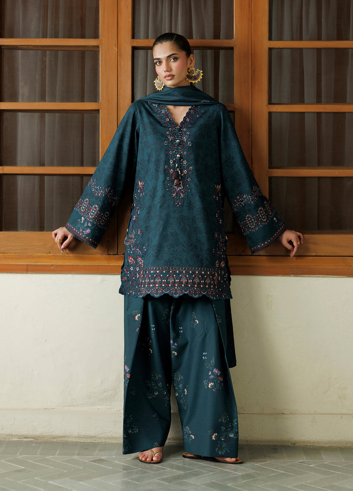 Pre Fall by Iznik Unstitched Embroidered Viscose Linen 3 Piece Suit IZ26UPVC IPF-21 - Casual Collection