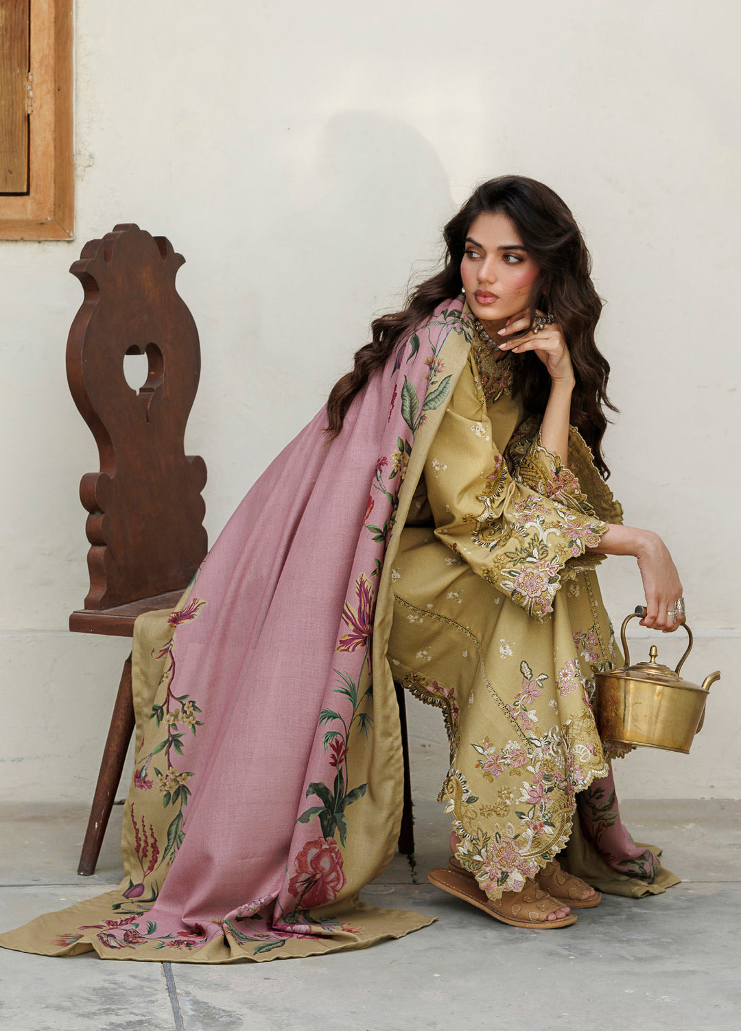 Pre Fall by Iznik Unstitched Embroidered Viscose Linen 3 Piece Suit IZ26UPVC IPF-23 - Casual Collection