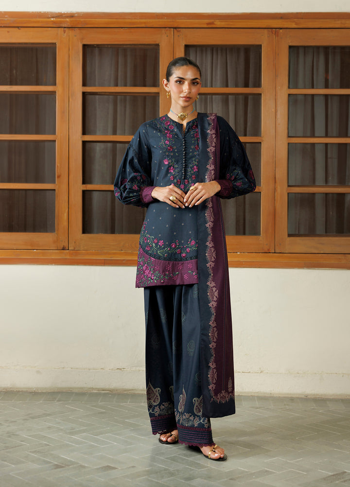 Pre Fall by Iznik Unstitched Embroidered Viscose Linen 3 Piece Suit IZ26UPVC IPF-26 - Casual Collection