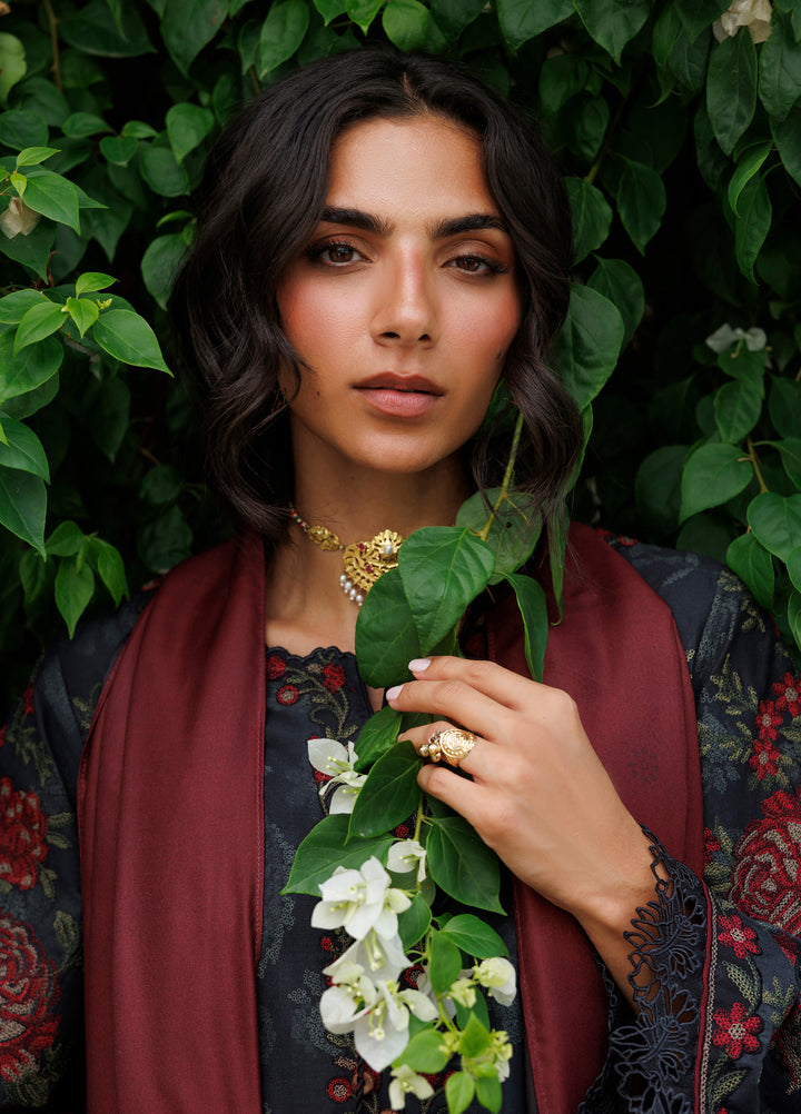 Pre Fall by Iznik Unstitched Embroidered Viscose Linen 3 Piece Suit IZ26UPVC IPF-31 - Casual Collection