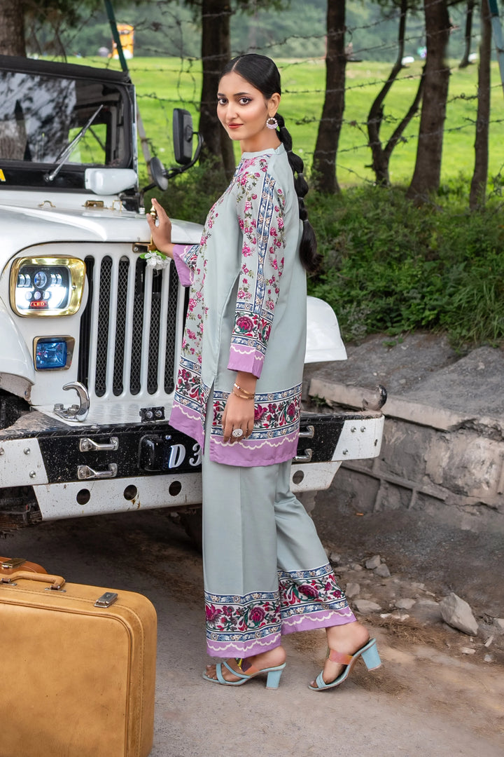 Dhaga Women Pret Printed 2 Piece poly cambric Ivy SS25DSP318 - Summer Collection