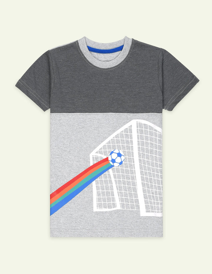 Ixample Boys RTW Printed Jersey 1 Piece Football Graphic Tshirt - Casual Collection