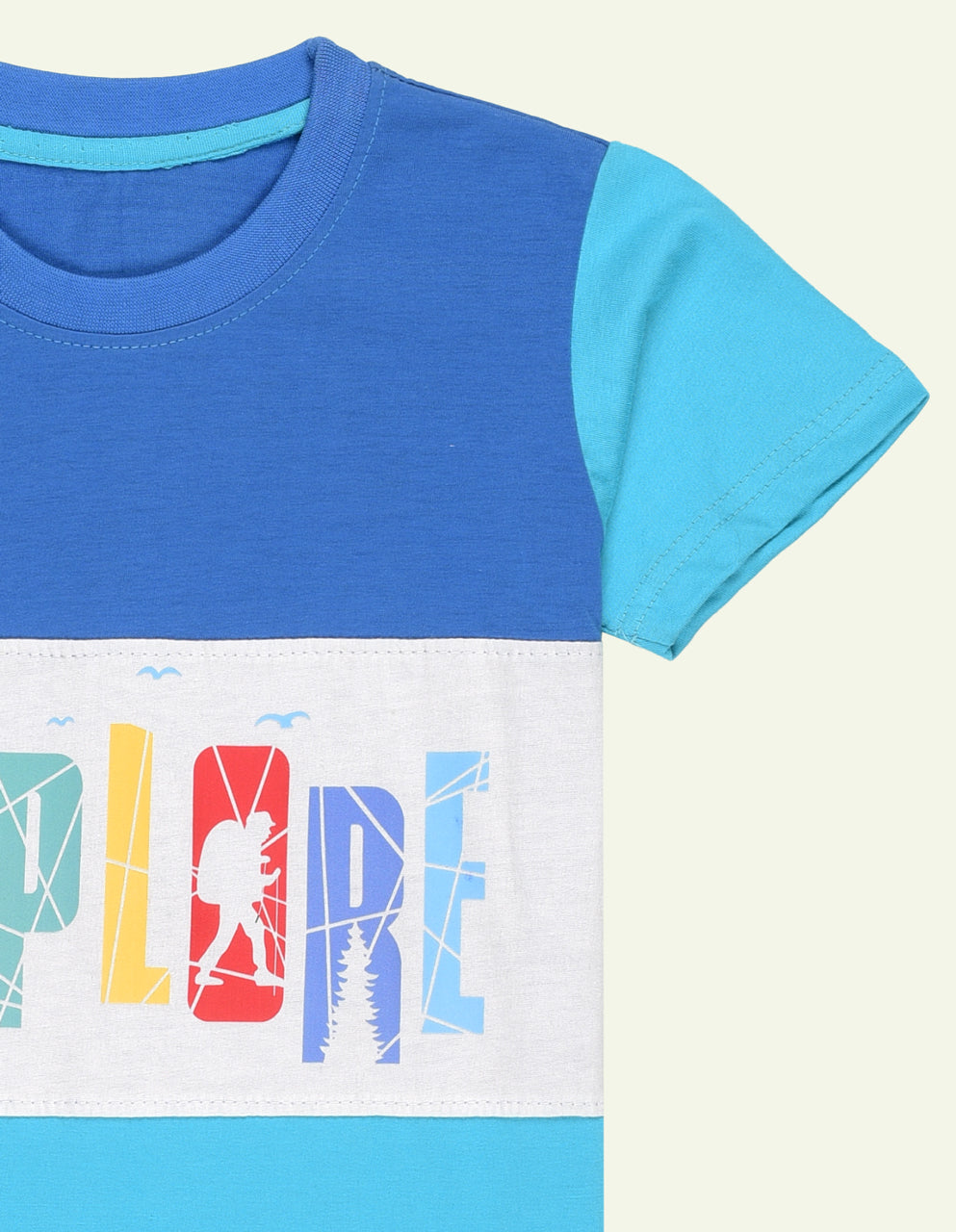 Ixample Boys RTW Printed Jersey 1 Piece Explorer Tshirt - Casual Collection