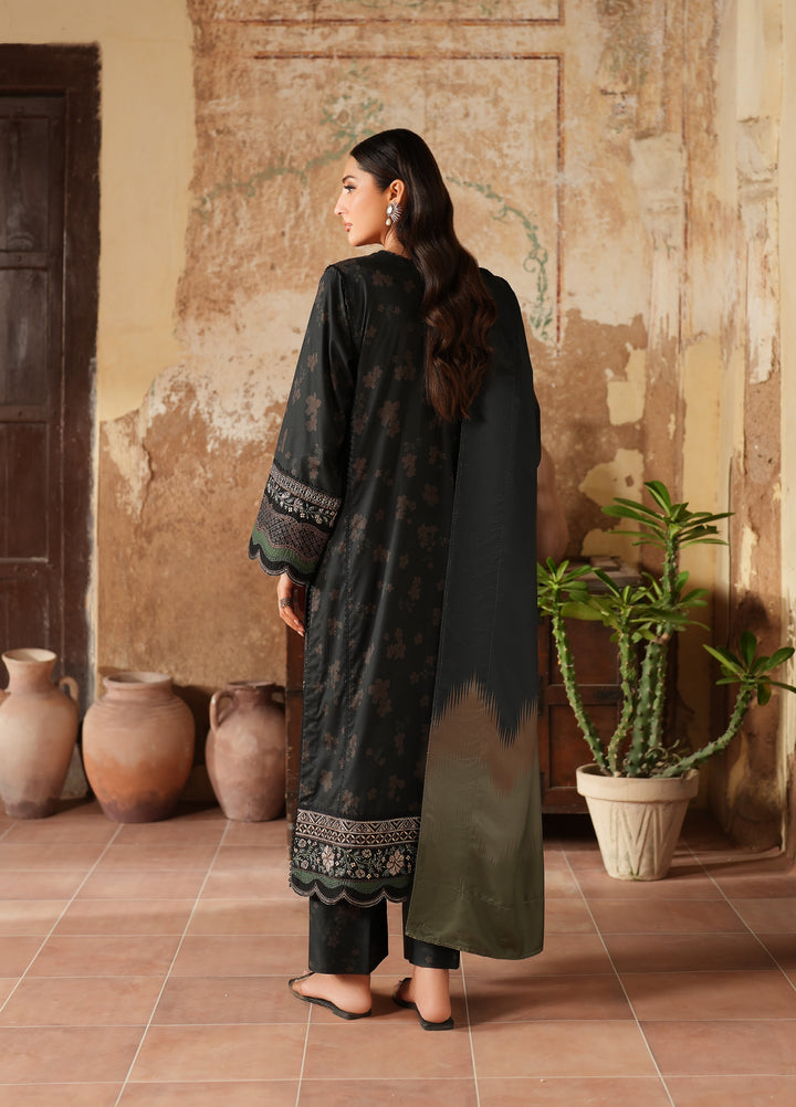 Iznik Pre Fall Printed Linen Suits Unstitched 3 Piece IZ25PF IPF-06 - Winter Collection