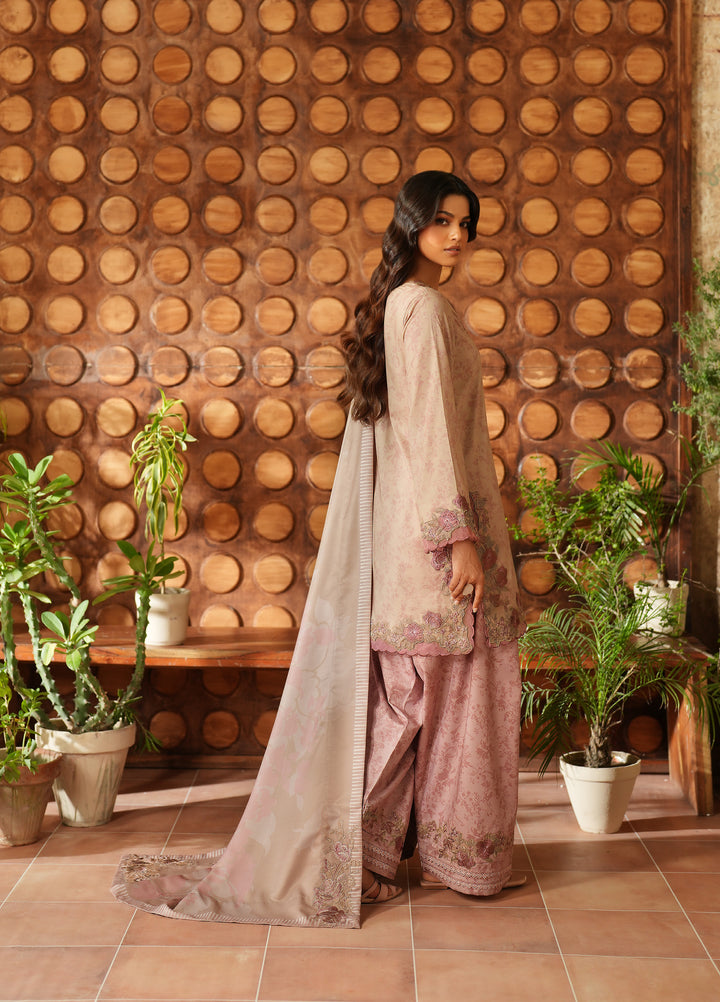 Iznik Pre Fall Printed Linen Suits Unstitched 3 Piece IZ25PF IPF-09 - Winter Collection
