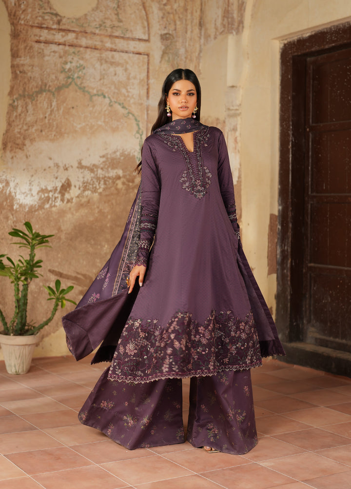 Iznik Pre Fall Printed Linen Suits Unstitched 3 Piece IZ25PF IPF-11 - Winter Collection