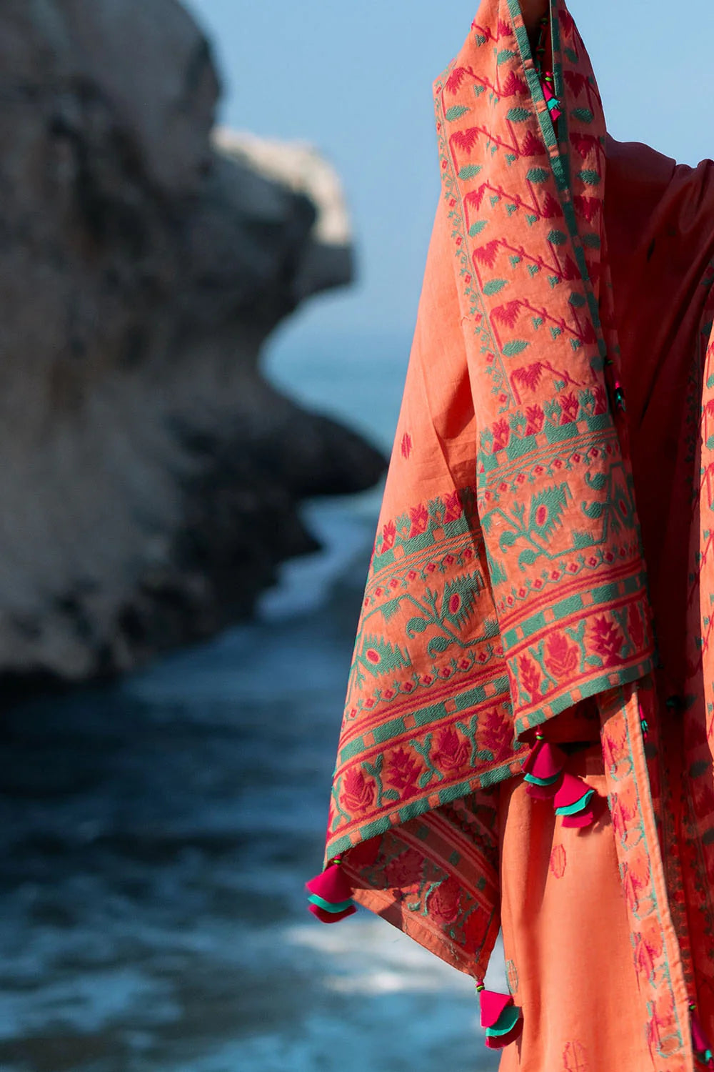 Zar Bano by Gul Ahmed Unstitched Printed Jacquard 3 Piece Suit GA26UZB MJ-52011 - Summer Collection