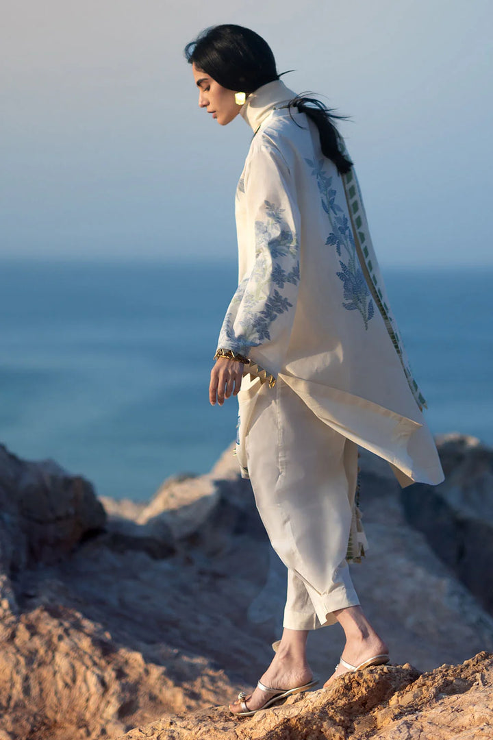 Zar Bano by Gul Ahmed Unstitched Printed Jacquard 3 Piece Suit GA26UZB MJ-52020 - Summer Collection