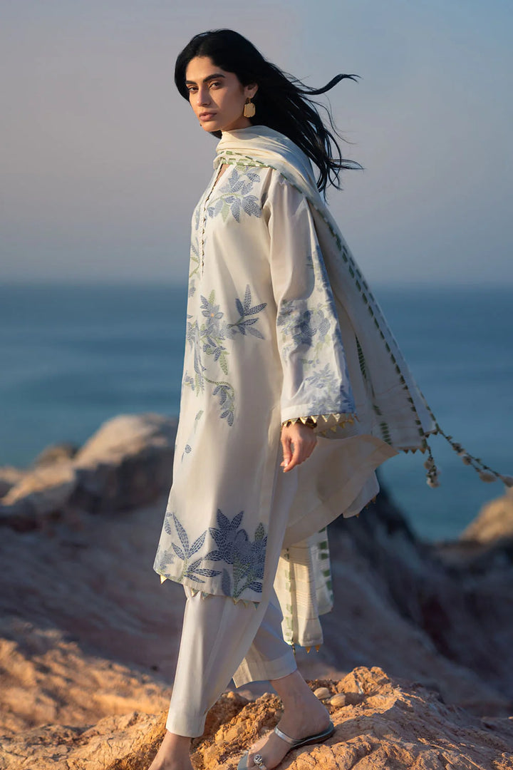 Zar Bano by Gul Ahmed Unstitched Printed Jacquard 3 Piece Suit GA26UZB MJ-52020 - Summer Collection