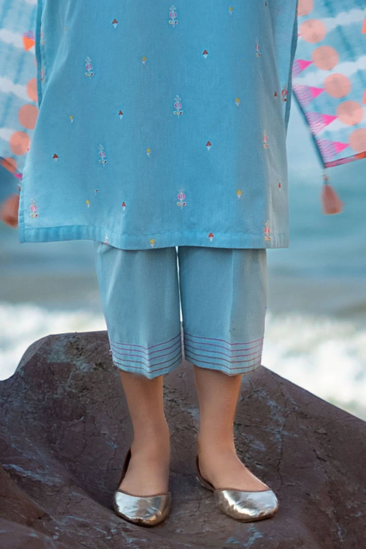 Zar Bano by Gul Ahmed Unstitched Printed Jacquard 3 Piece Suit GA26UZB MJ-52018 - Summer Collection