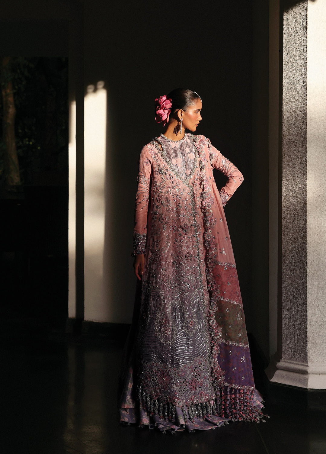Jardin D Amour by Republic WomensWear Unstitched Embroidered Raw Silk 3 Piece Suit RW26UJA ISABELLE WU-03 - Wedding Collection