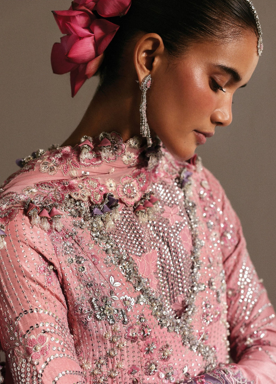 Jardin D Amour by Republic WomensWear Unstitched Embroidered Raw Silk 3 Piece Suit RW26UJA ISABELLE WU-03 - Wedding Collection