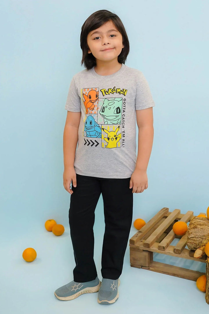 Ochre RTW Printed Cotton T-Shirt Boys 1 Piece OKB-304 - Summer Collection