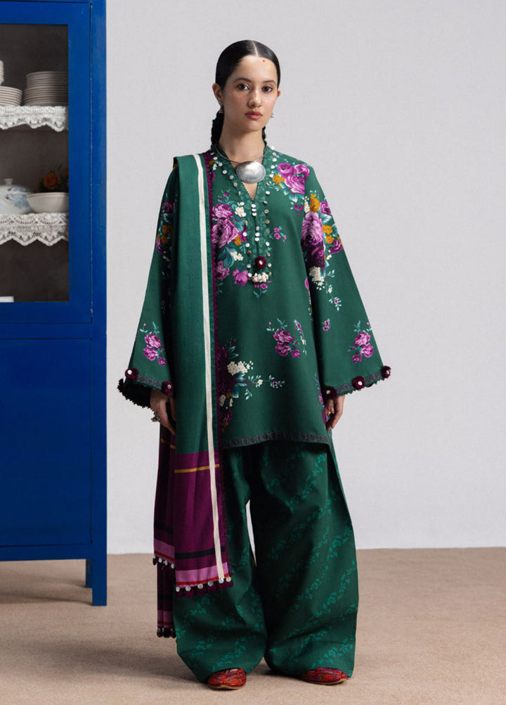 Coco by Zara Shahjahan Unstitched Printed Linen 3 Piece Suit CZ26UPL Katya 9B - Casual Collection