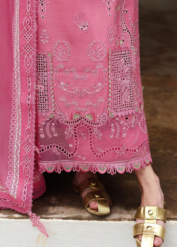 Q Line by Qalamkar Embroidered Linen Suits Unstitched 3 Piece QLM25QW KL-04 Bloom - Winter Collection