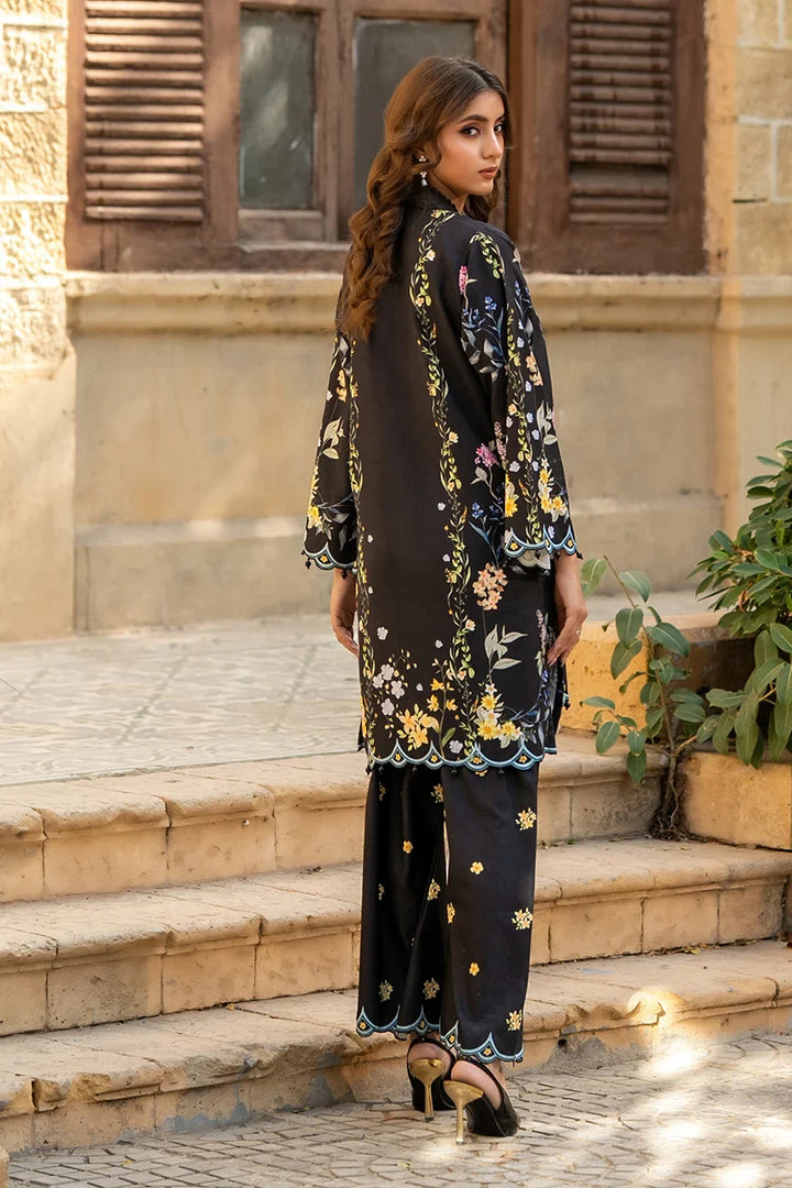 Dhaga Women Pret Printed Herringbone 2 Piece Suit Keiran FW25DSE707 - Winter Collection