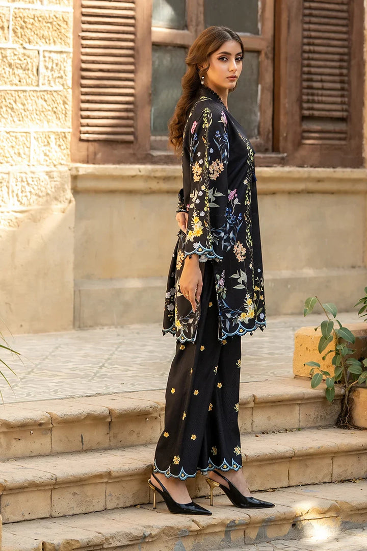 Dhaga Women Pret Printed Herringbone 2 Piece Suit Keiran FW25DSE707 - Winter Collection