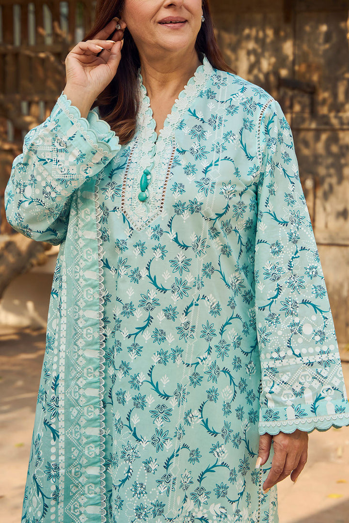 Tribute To Mother by Gul Ahmed Unstitched Printed Lawn 3 Piece Suit GA26UTM CL-62108 A - Summer Collection