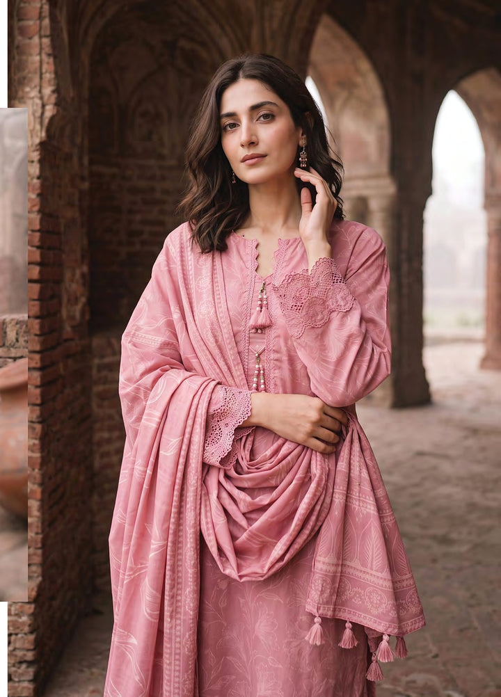 Cashmi by Lakhany Unstitched Printed Wool 3 Piece Suit LSM26UC LG-RK-0198-B - Winter Collection