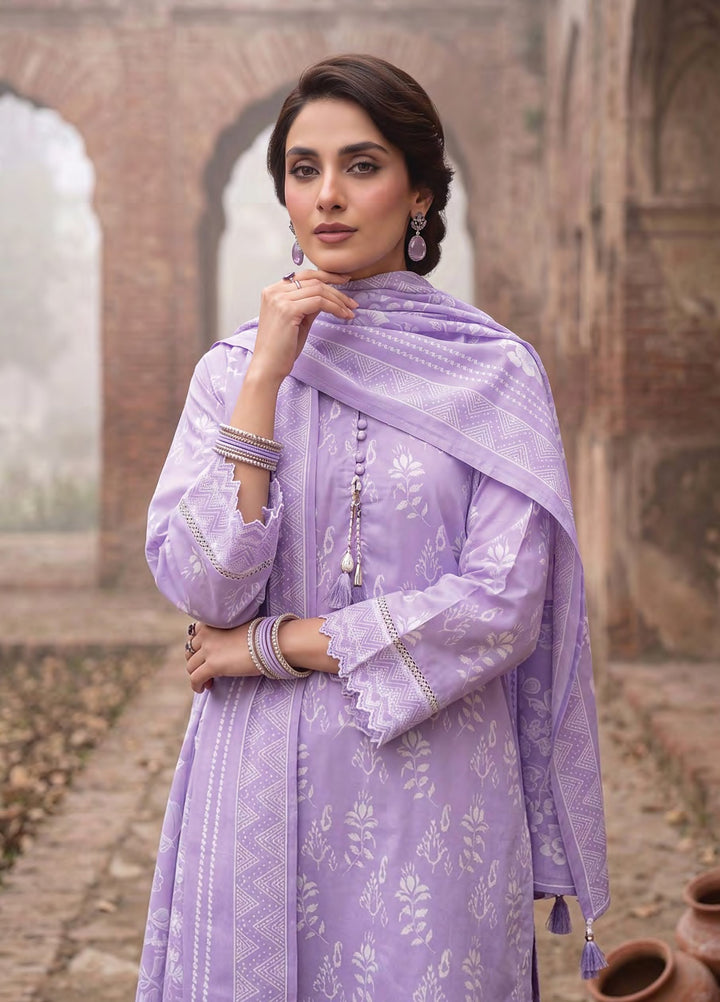 Cashmi by Lakhany Unstitched Printed Wool 3 Piece Suit LSM26UC LG-RL-0532-B - Winter Collection