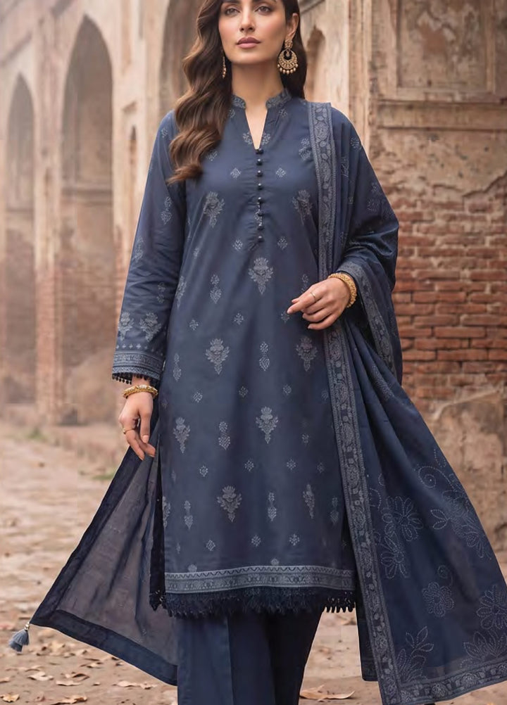 Cashmi by Lakhany Unstitched Printed Wool 3 Piece Suit LSM26UC LG-SG-0166-A - Winter Collection