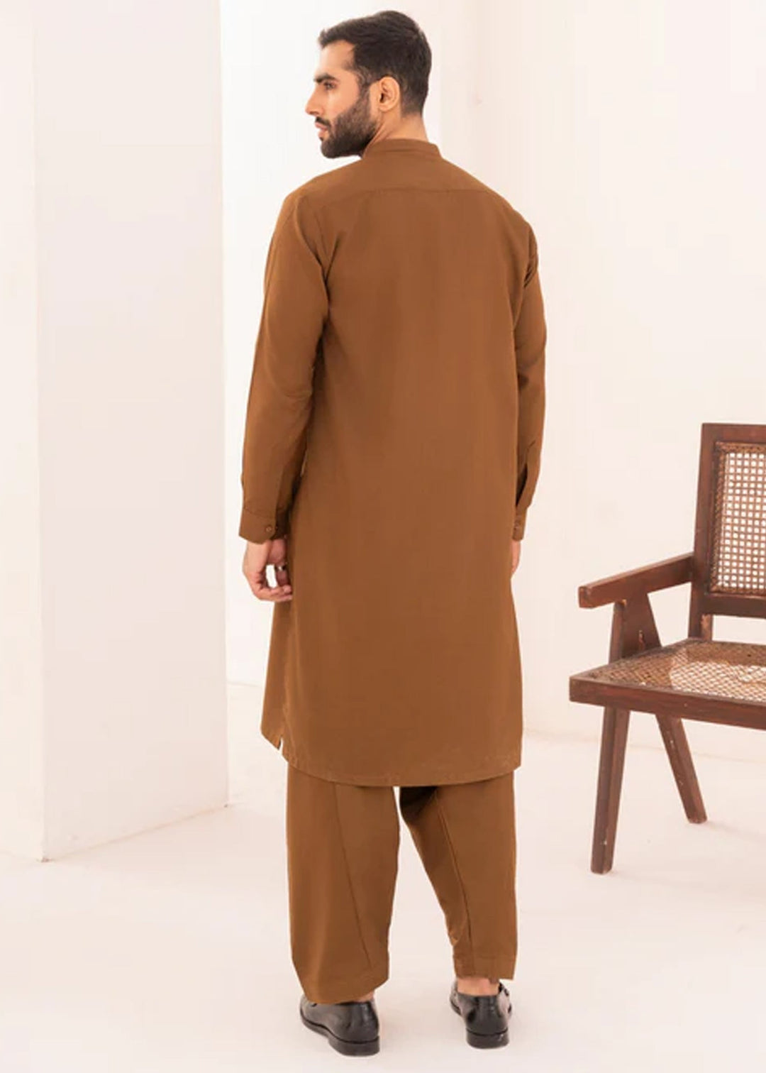 Junoon by Buraq Mens RTW Embroidered Wash N Wear 2 Piece Suit Siraj Casual Collection
