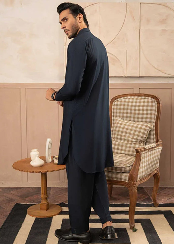 Farmanrawa by Buraq Mens RTW Embroidered Wash N Wear 2 Piece Suit Feroz Casual Collection