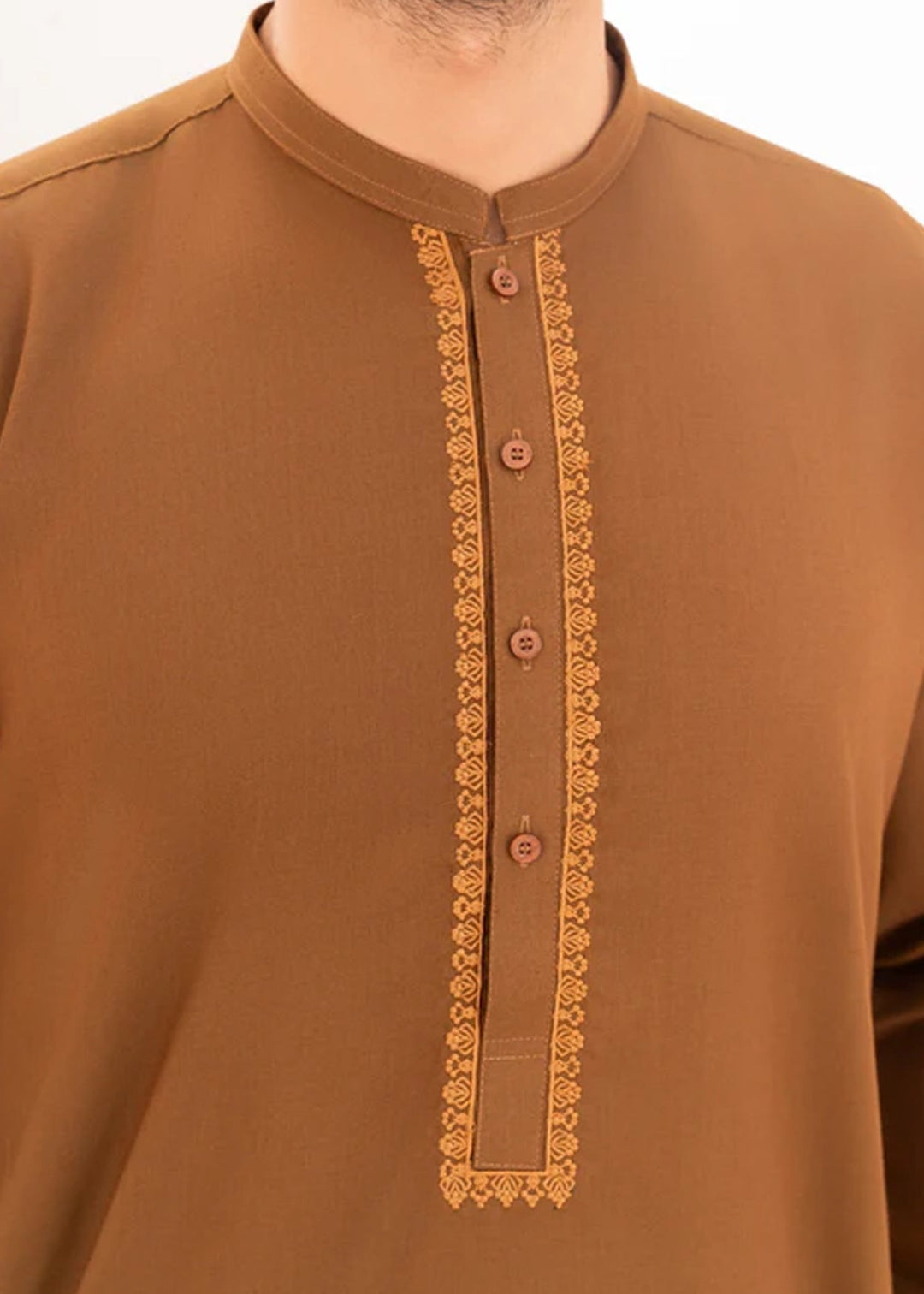 Junoon by Buraq Mens RTW Embroidered Wash N Wear 2 Piece Suit Siraj Casual Collection